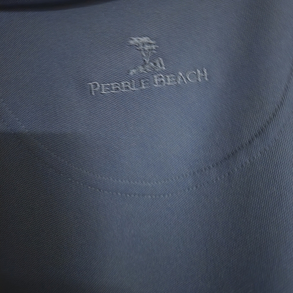 Pebble Beach Men's Vibrant Blue Golf Polo XL - Picture 5 of 5